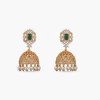 Abirami Nakshatra CZ Jhumka Earrings